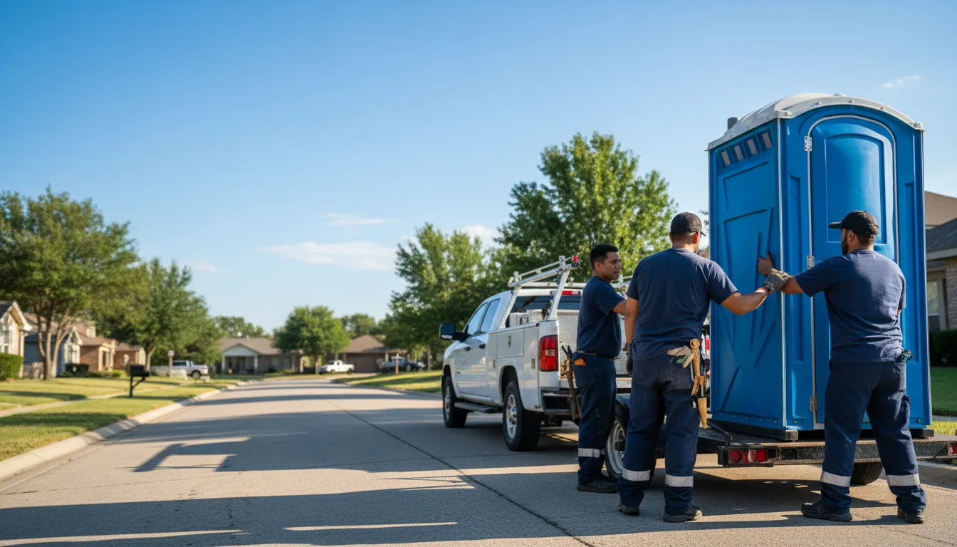 Portable Toilet Rental in Camden, OH near me